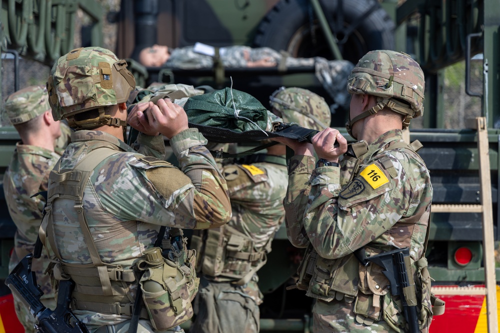 Soldiers Prep for Expert Field Medical Badge Testing on Camp Casey