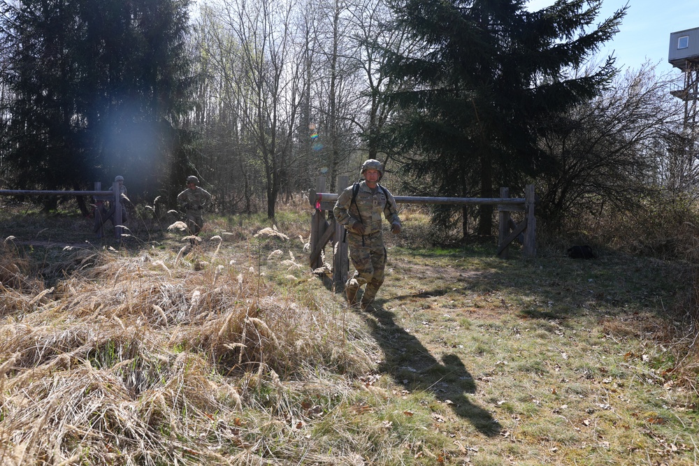 21st Theater Sustainment Command Best Squad Competitioin