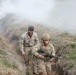 U.S. Army Soldiers Run Bayonet Lanes During British Army Leader Development Programme