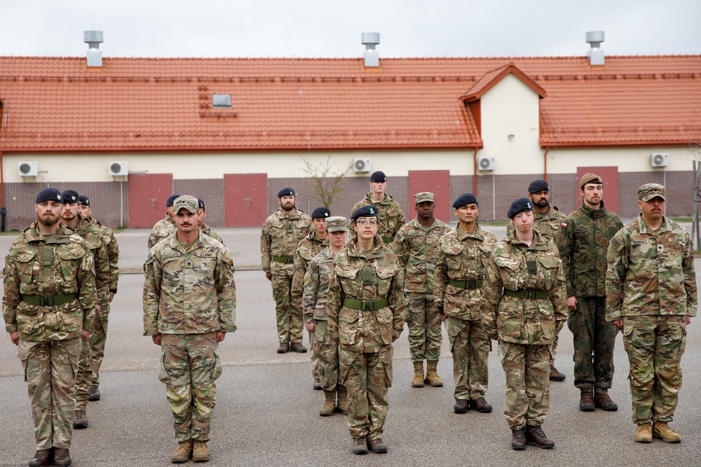 U.S. Army Soldiers Graduate British Army Leader Development Programme