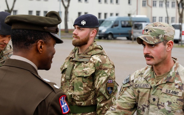 U.S. Army Soldiers Graduate British Army Leader Development Programme