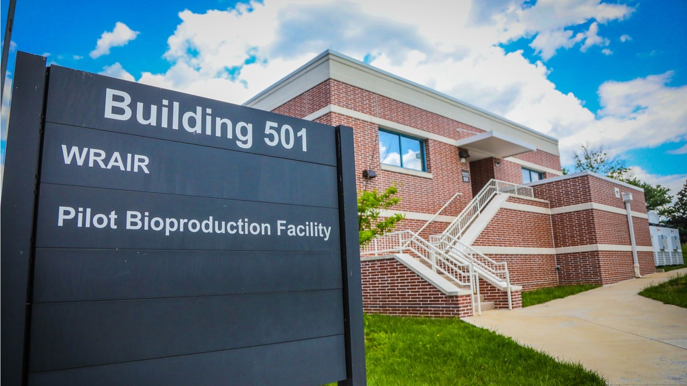 WRAIR's Pilot Bioproduction Facility, Bldg 501.