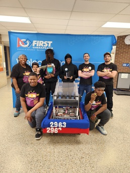 Strategic Systems Programs STEM Team Supports Anacostia High School in Robotics Competition