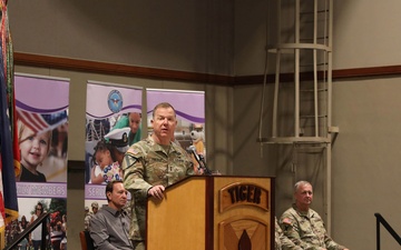 La. Guard’s ‘Tiger Brigade’ holds deployment ceremony ahead of overseas mission