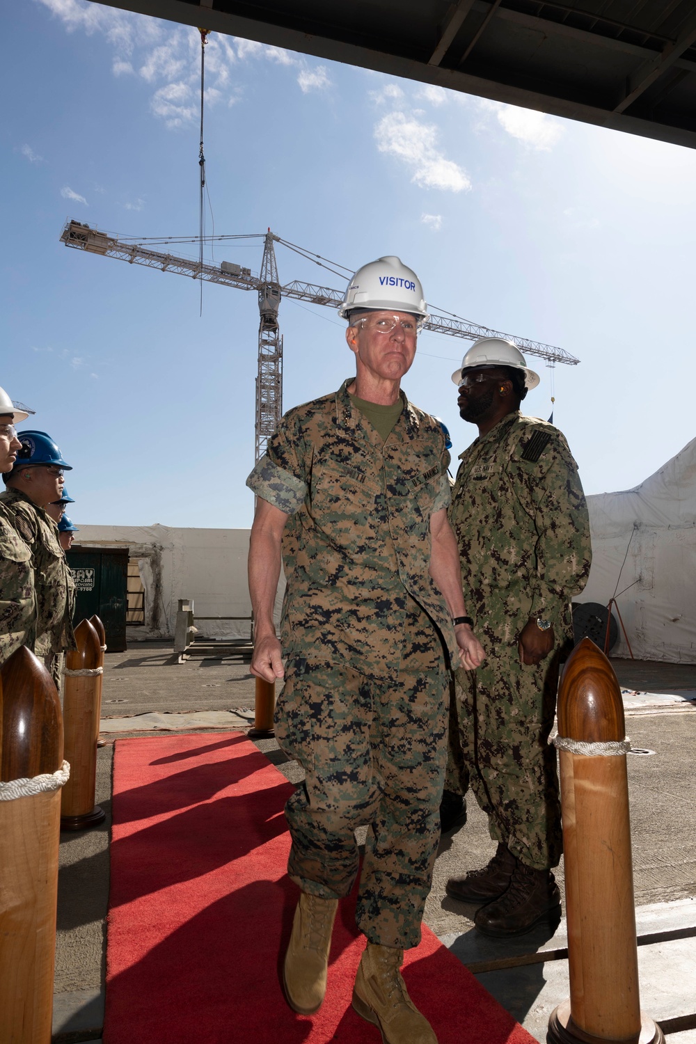 39th Commandant of the Marine Corps Visits USS Bataan
