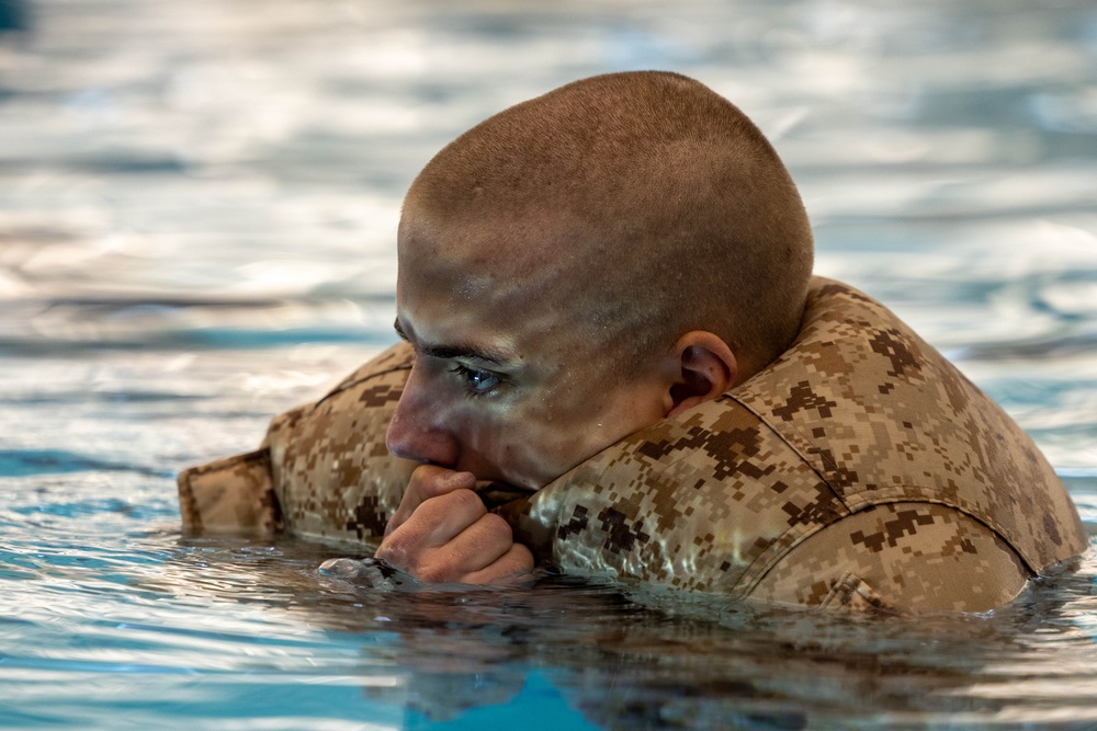 Kilo Company Water Survival Training