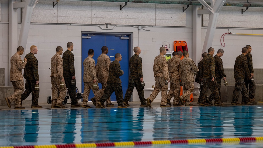 Kilo Company Water Survival Training