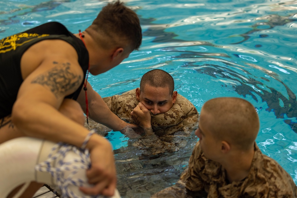 Kilo Company Water Survival Training