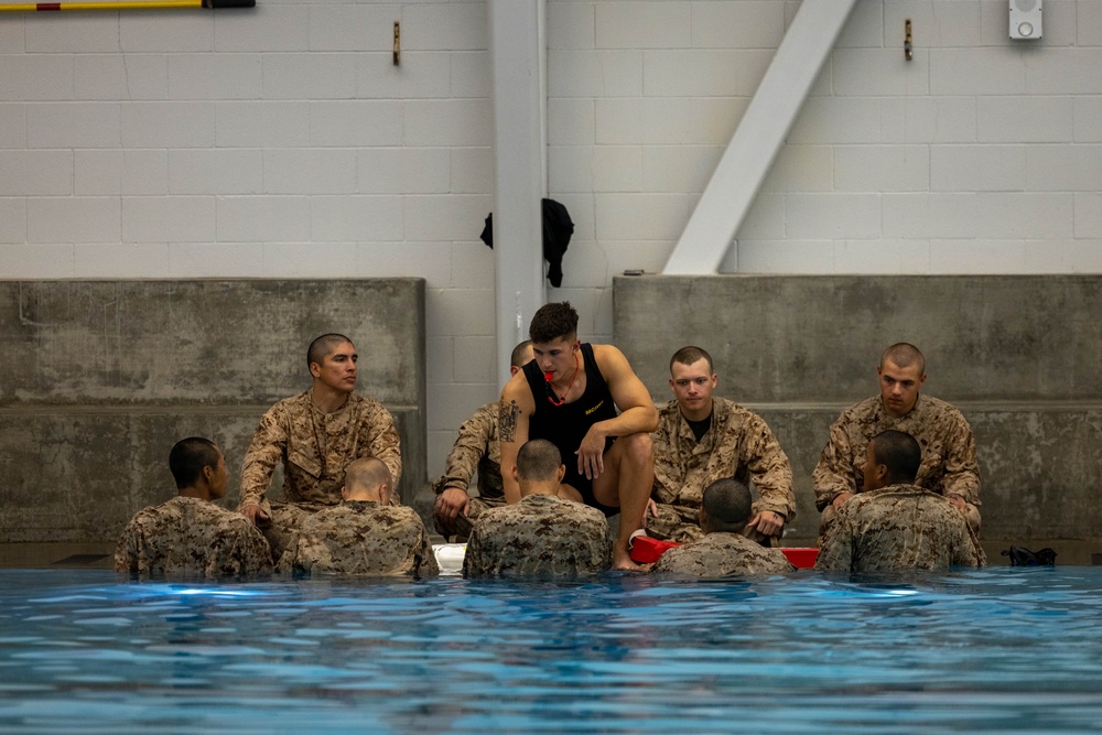 Kilo Company Water Survival Training