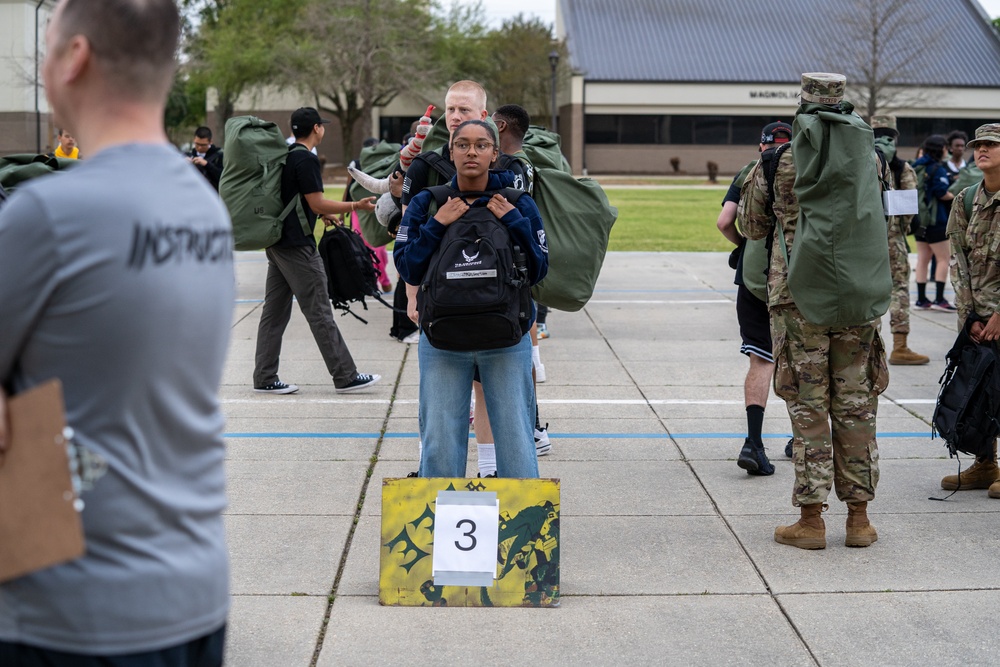 81st TRG exercises troop movement for hurricane evacuation