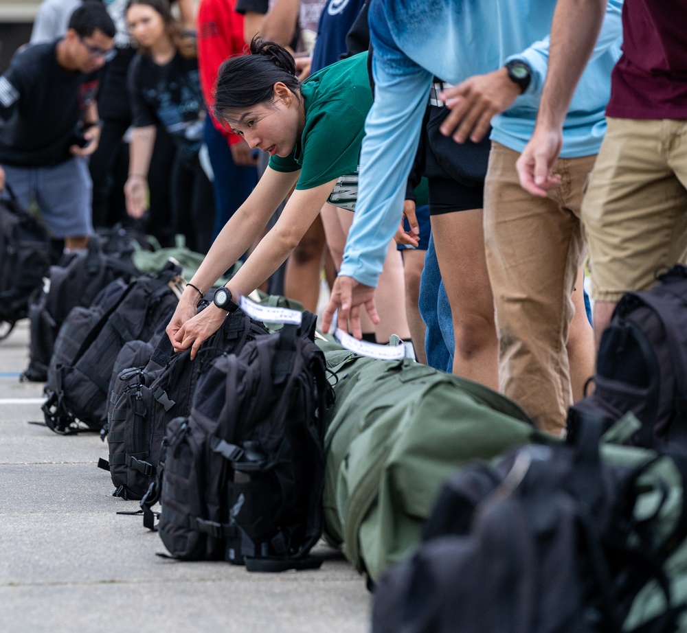 81st TRG exercises troop movement for hurricane evacuation