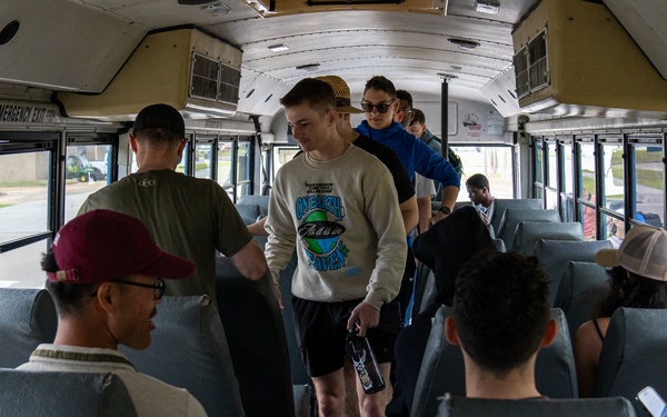 81st TRG exercises troop movement for hurricane evacuation