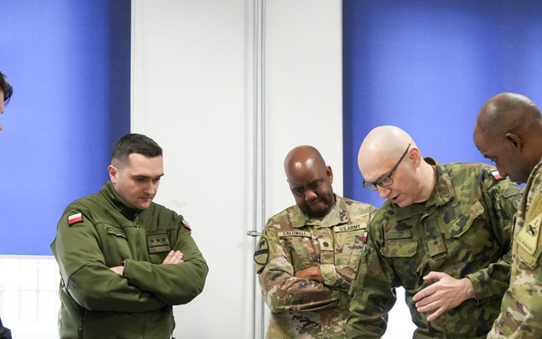 1AD DSB Establishes Partnership with Polish Territorial Defense Forces