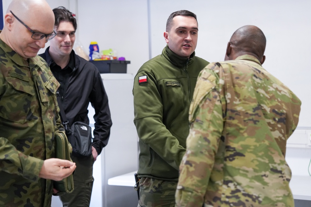 1AD DSB Establishes Partnership with Polish Territorial Defense Forces