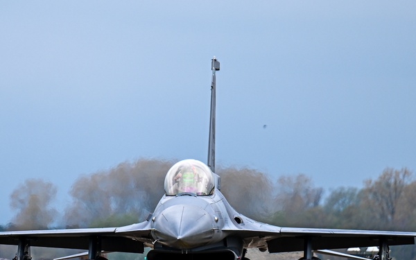 555th FS conducts a sortie for Combat Archer UK