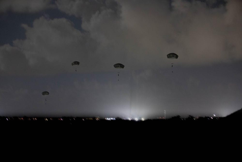 404 CA BN drops into Camp Santiago