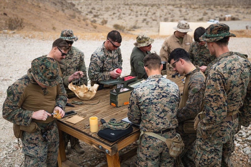 EOD Technicians from across the Corps advance their craft at the EOD Advanced Training Center