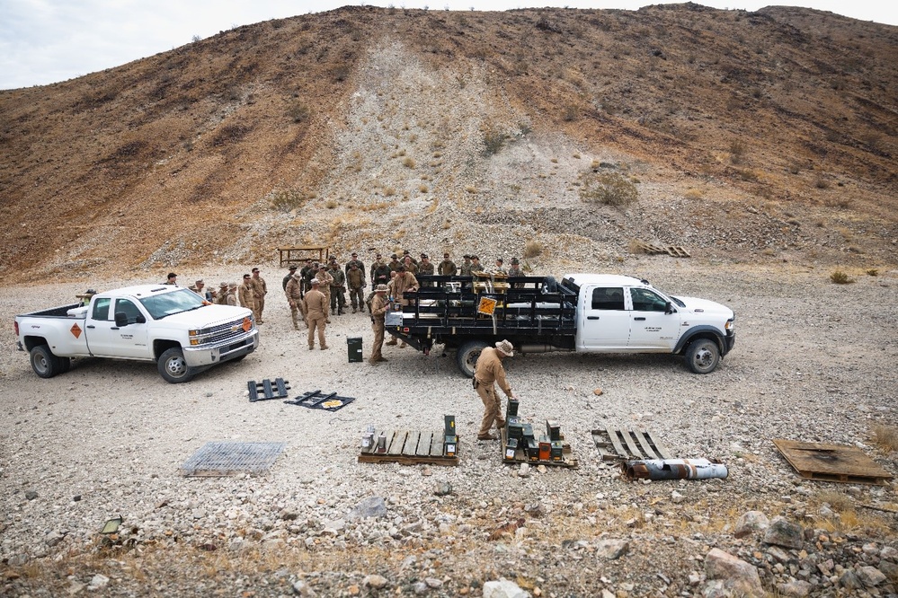 EOD Technicians from across the Corps advance their craft at the EOD Advanced Training Center