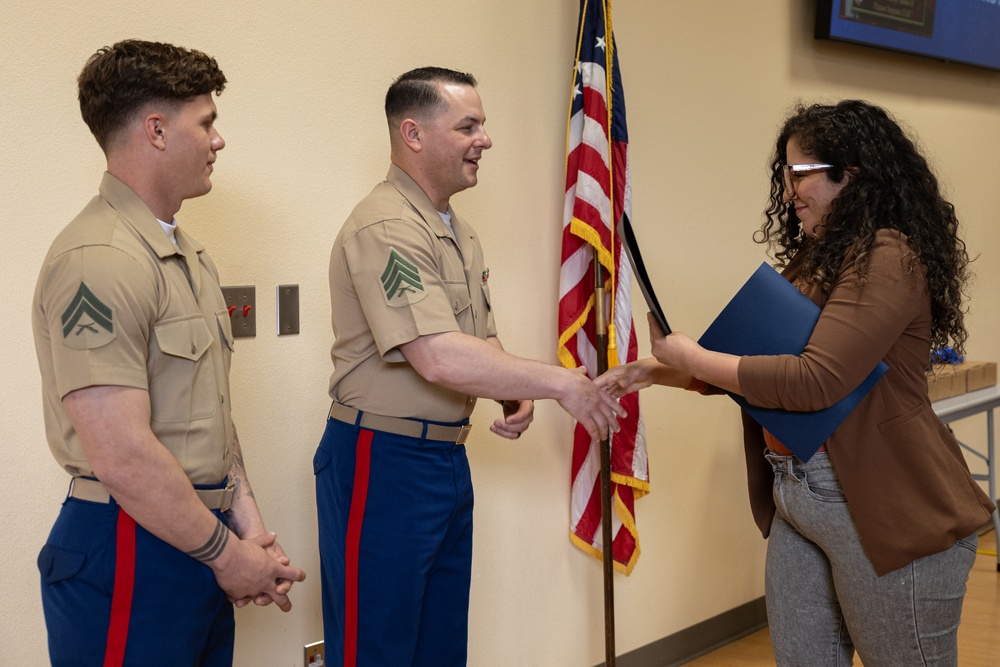 ASYMCA hosts Service Member of the Quarter luncheon