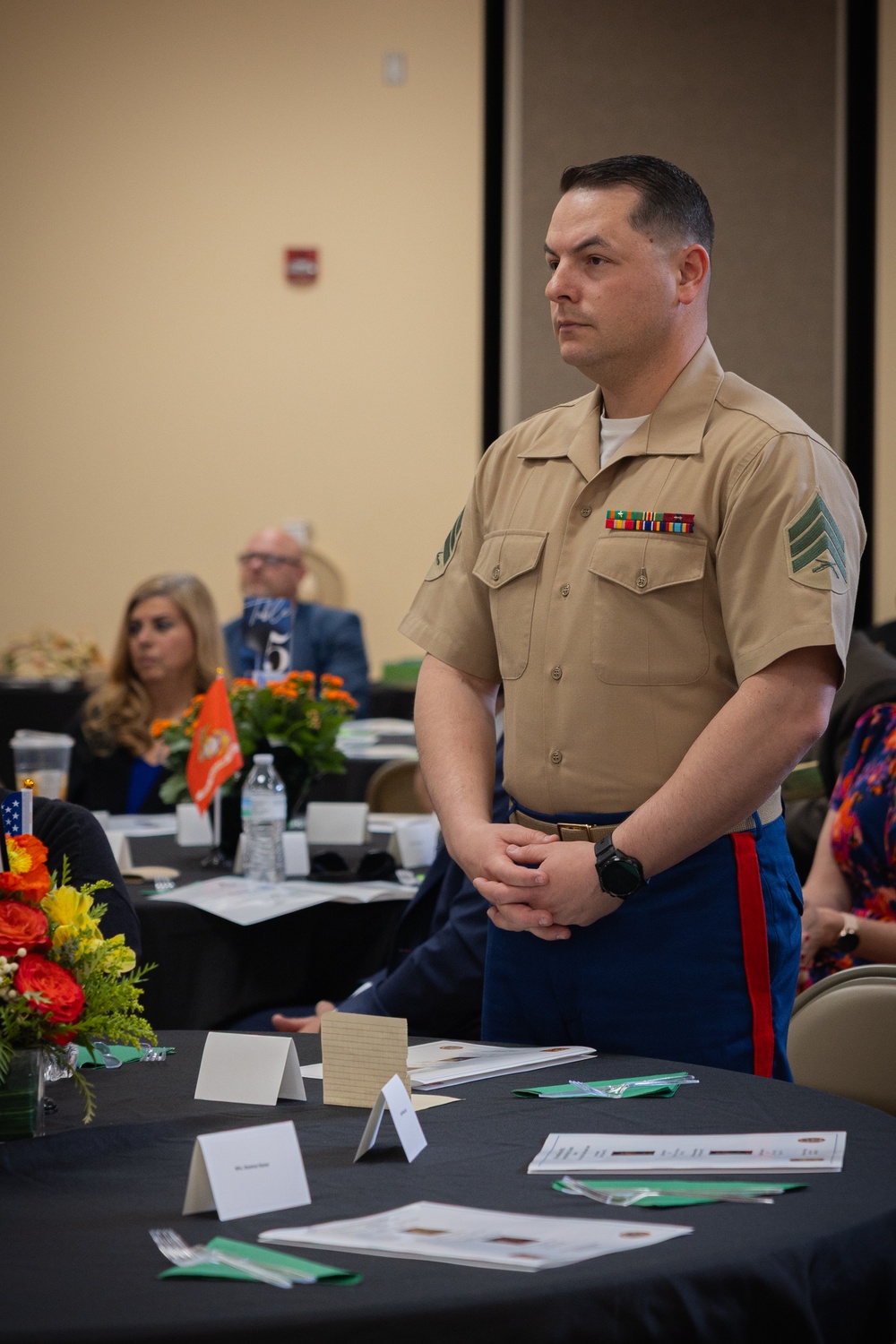 ASYMCA hosts Service Member of the Quarter luncheon