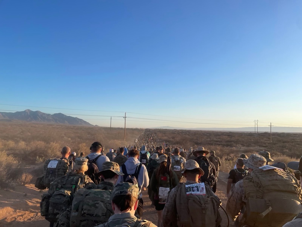 Bataan Memorial Death March 1st Space BDE