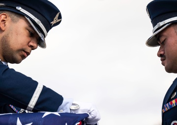 Precision in practice; MacDill Honor Guard rehearse military honors ceremonies
