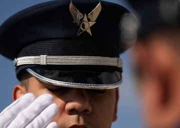 Precision in practice; MacDill Honor Guard rehearse military honors ceremonies