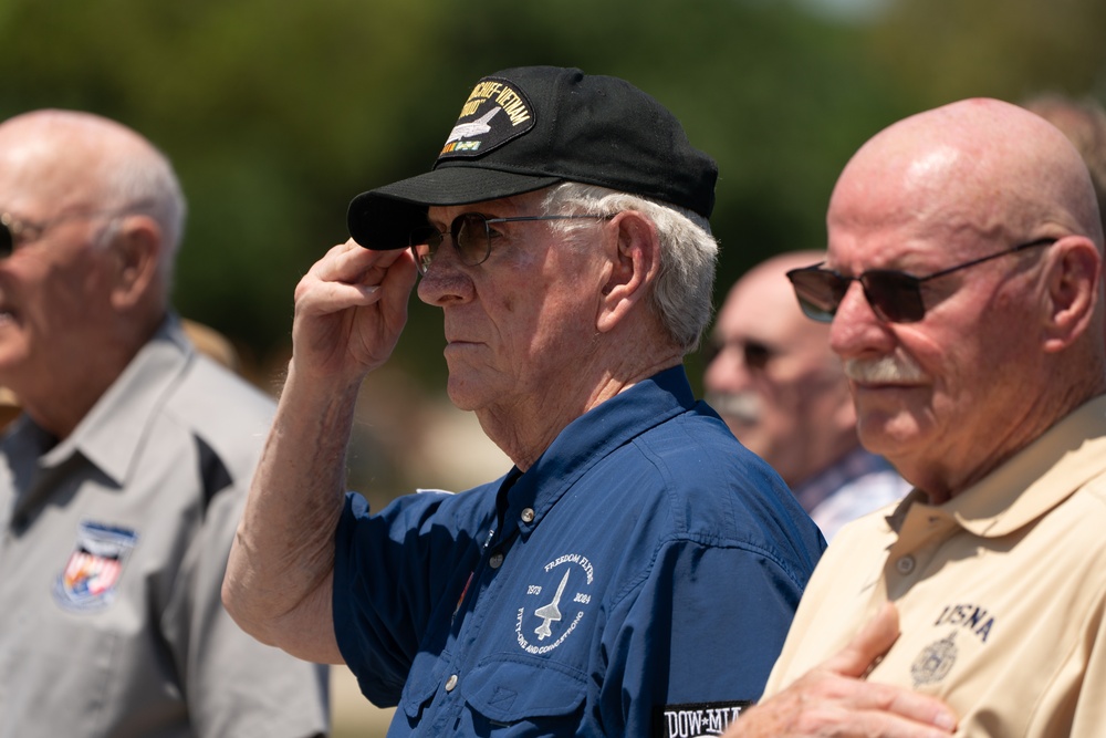 Freedom Flyer Wreath Laying 2025