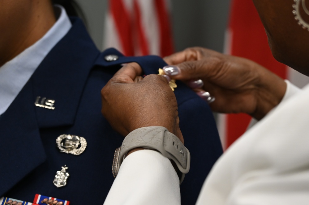 Capt. Danielle Hines is promoted to Major