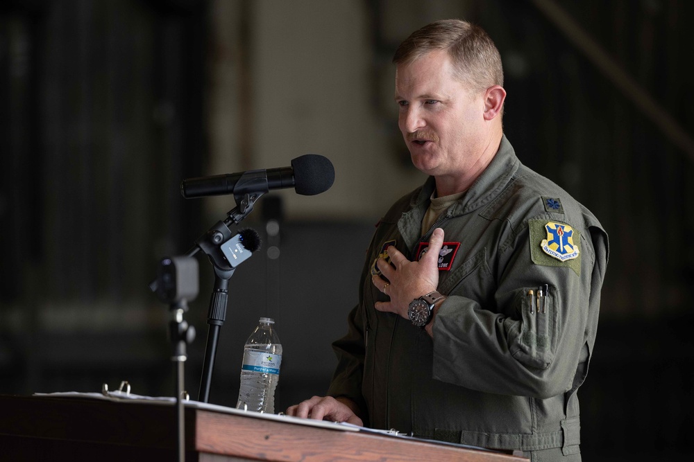 435th FTS Change of Command