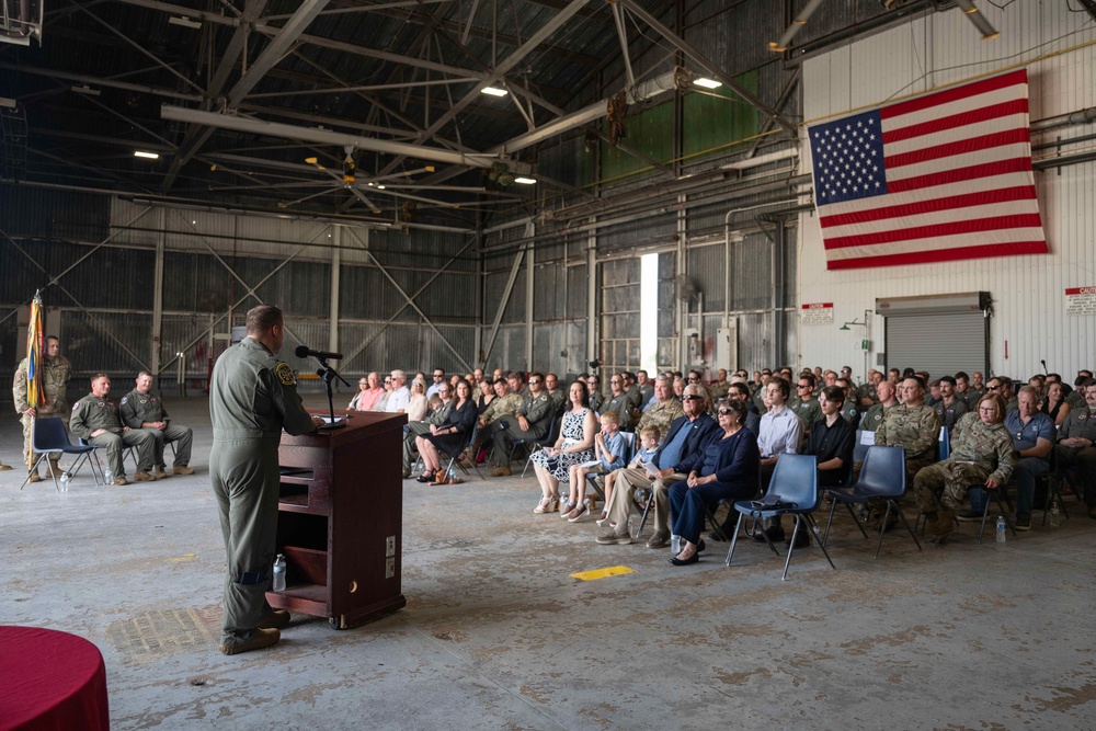 435th FTS Change of Command