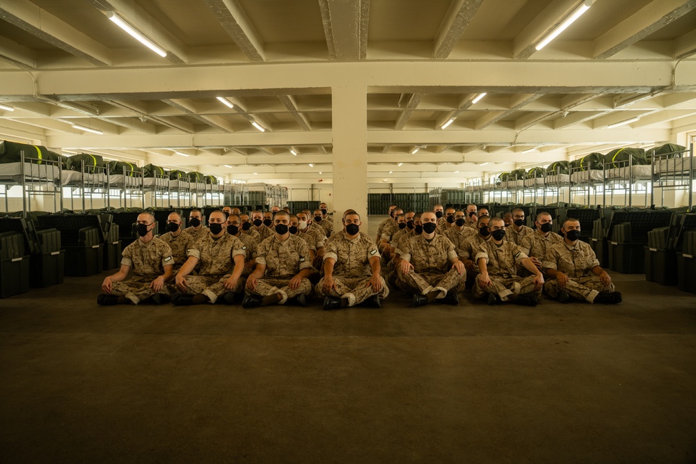 Fox Company meets their Drill Instructors