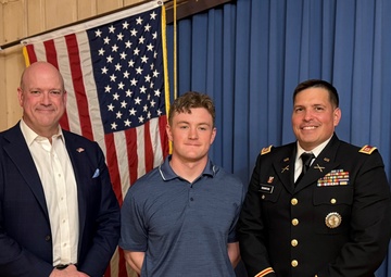 Illinois Army National Guard Officer Speaks at American Legion Post 264