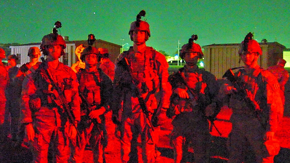 XVIII Airborne Corps Best Squad Competition: M4 Night Qualification
