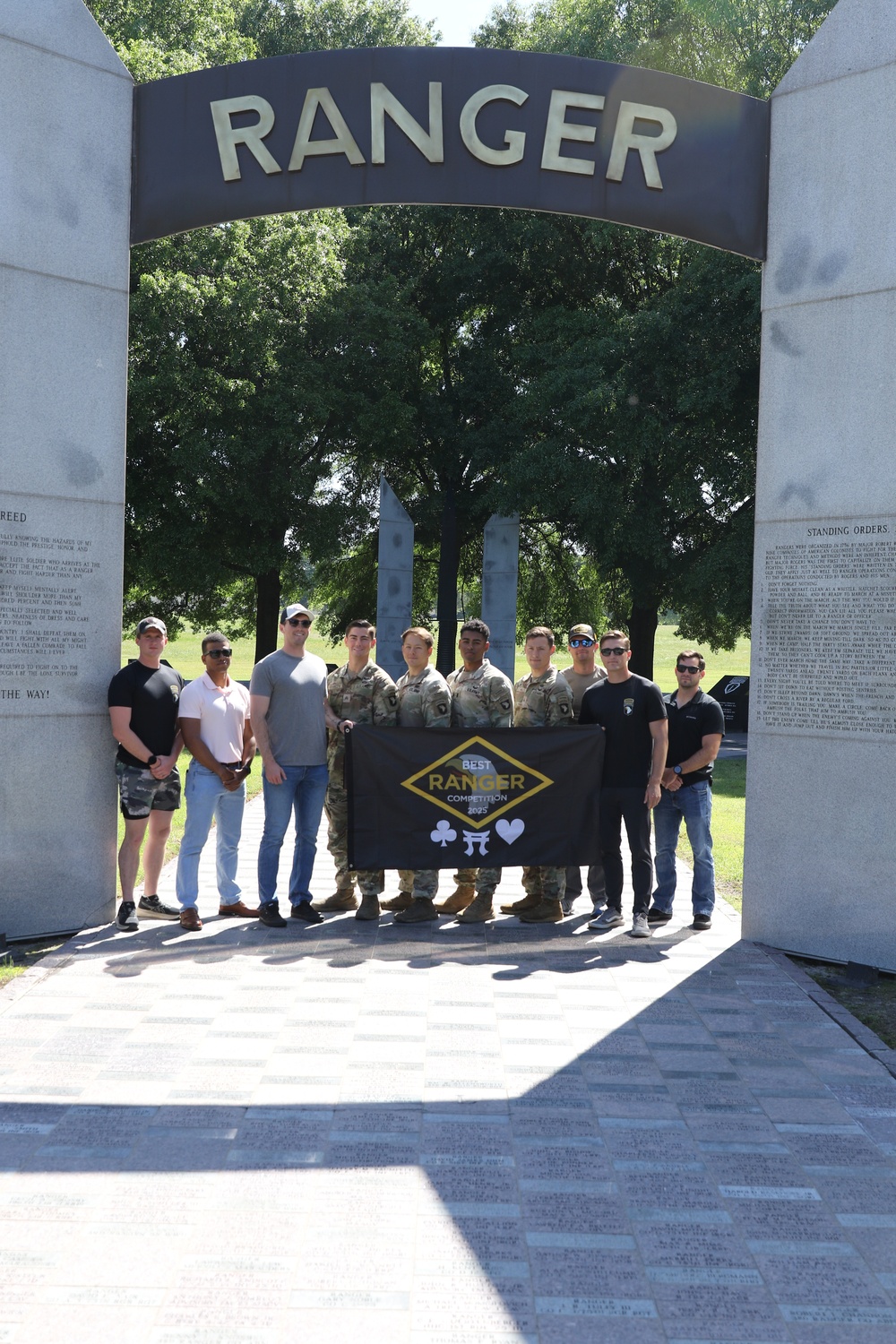 101st Airborne Division (Air Assault) 2025 Best Ranger Competitors