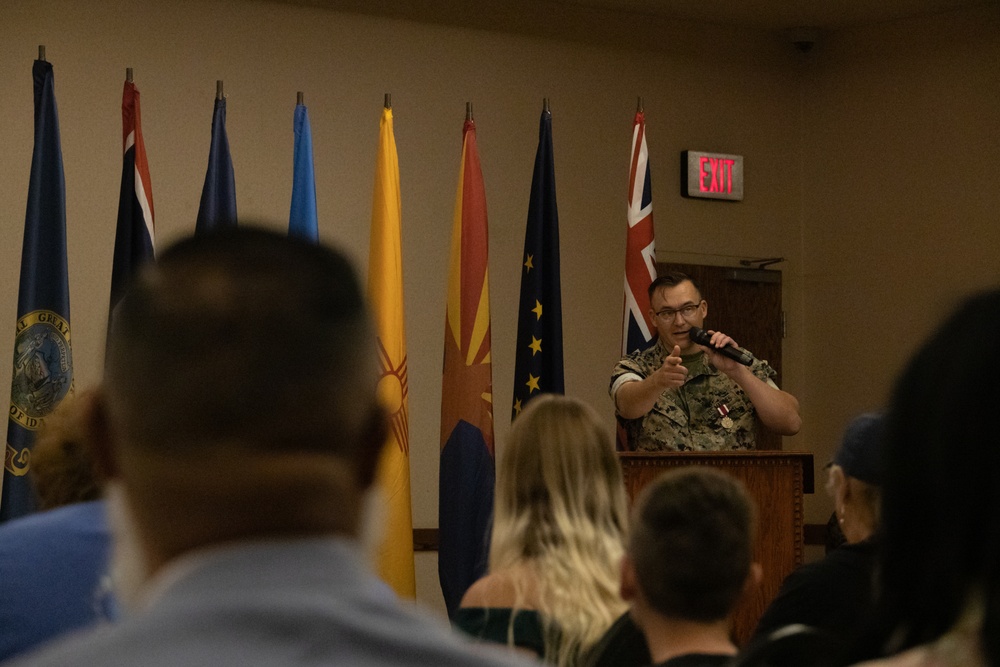 Master Sgt. Eschenbaum Retirement Ceremony