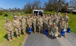 Oregon Guard Soldiers Restore Veterans' Graves at Historic Medford Cemetery