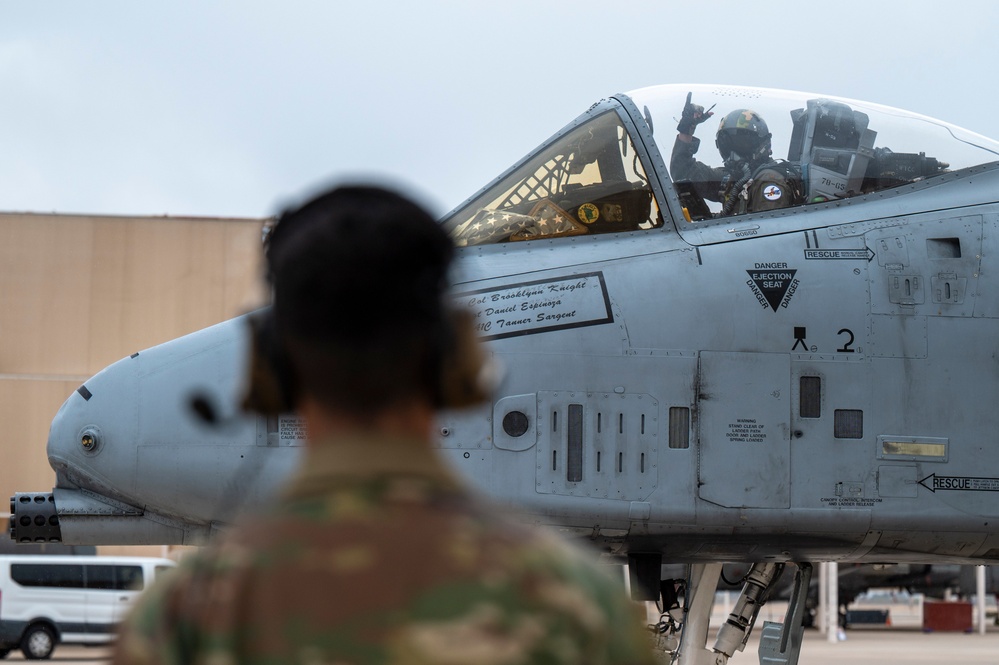 Maj. Lindsay &quot;MAD&quot; Johnson fini flight