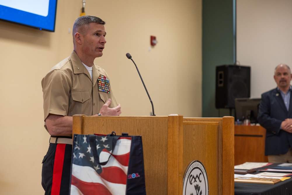 ASYMCA hosts Service Members of the Quarter luncheon