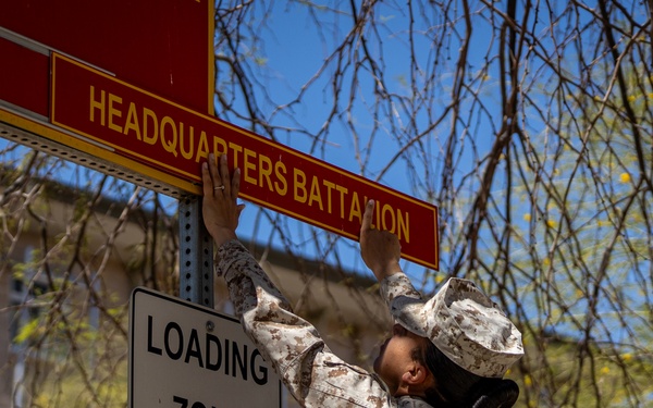 MCAGCC HQBN BEQ updates during Operation Clean Sweep-II