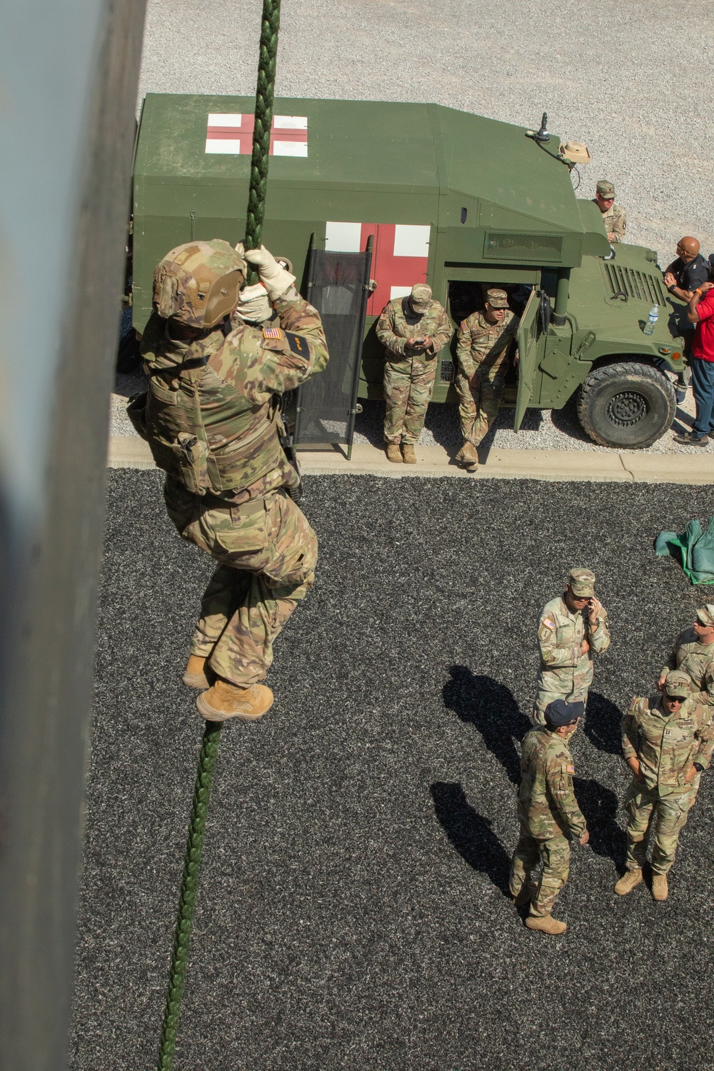 XVIII Airborne Corps Best Squad Competition: Air Assault Tower