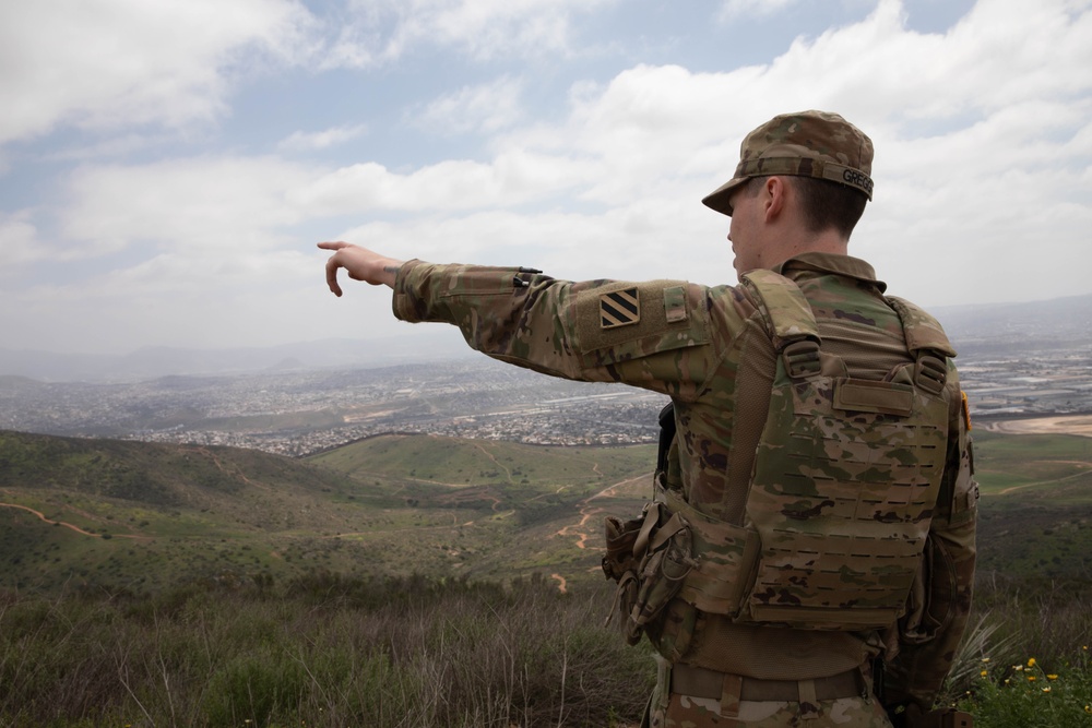 530th Civil Engineer Company supports southern border mission