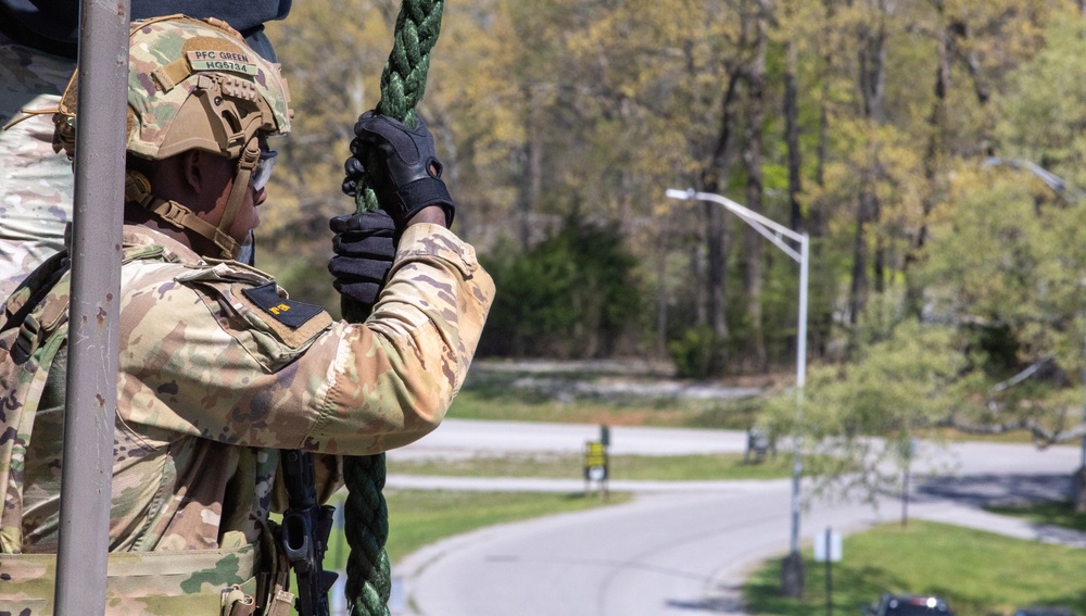 XVIII Airborne Corps Best Squad Competition: Air Assault Tower