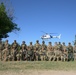 277th Support Maintenance Company and U.S. Border Patrol pose for group photo