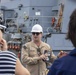Clements High School Navy Junior ROTC tours USS Decatur (DDG 73)