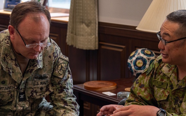 16th Infantry Regiment Commander Col. Takanori Doi Visits CFAS