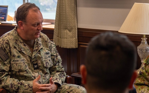 JGSDF 16th Infantry Regiment Commander Col. Takanori Doi Visits CFAS