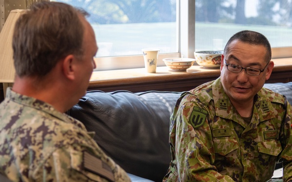 JGSDF 16th Infantry Regiment Commander Col. Takanori Doi Visits CFAS