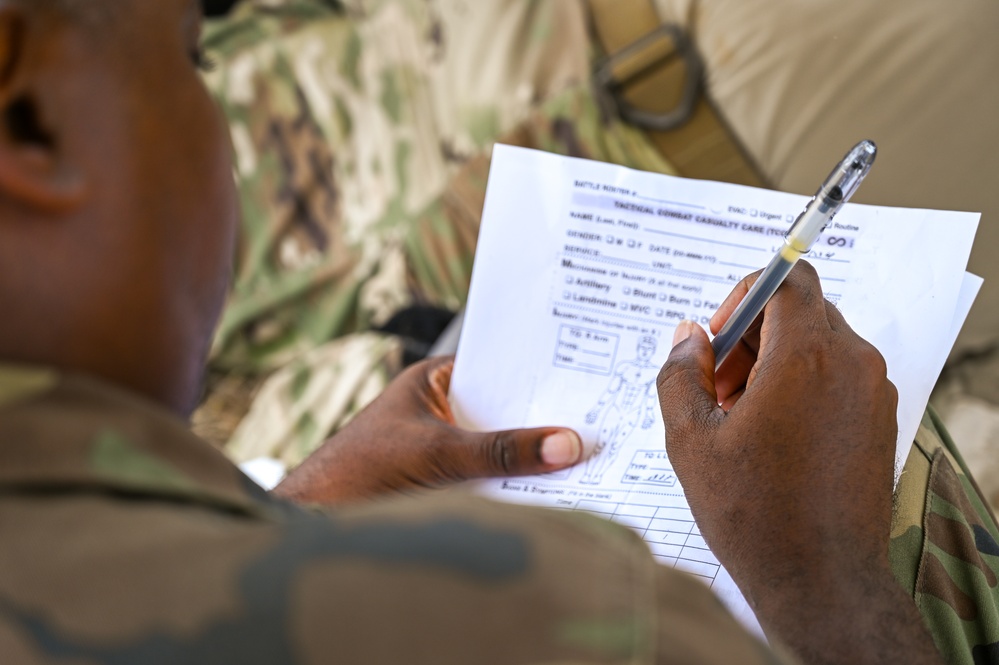 LAMAT 25: Reserve Citizen Airmen provide first aid relief in St Kitts, Nevis