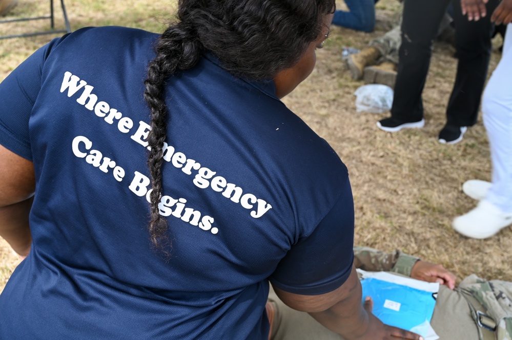 LAMAT 25: Reserve Citizen Airmen provide first aid relief in St Kitts, Nevis